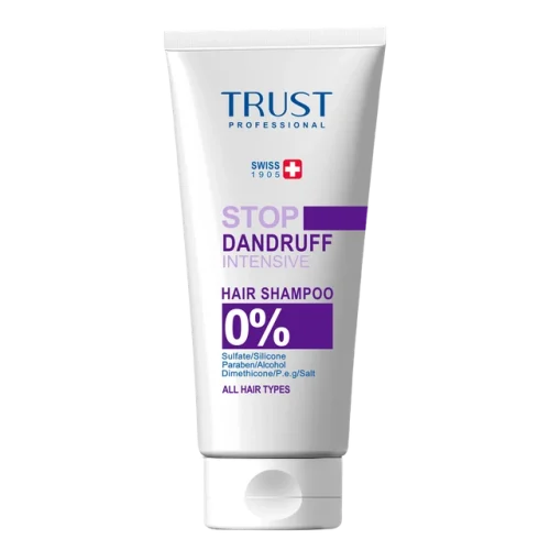 شامپو تخصصی ضد شوره مقاوم (شوره موهای چرب) تراست